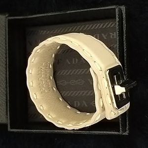White Prada bracelet